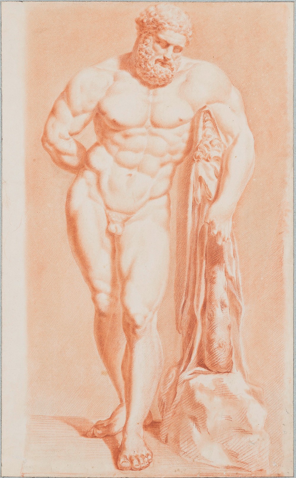 Johann Georg Schütz, Herkules Farnese, 1778 (C) HMF, Horst Ziegenfusz