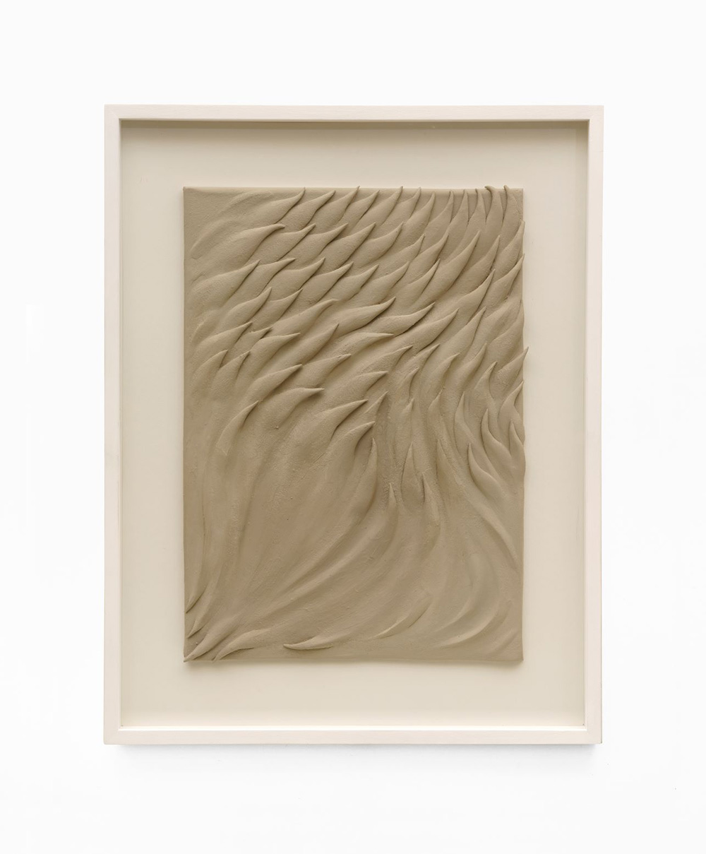 03_Riverscape (Keramik) Immanuel Birkert Riverscape (2), 2020 Öl auf Keramik 45 x 35 cm, gerahmt
