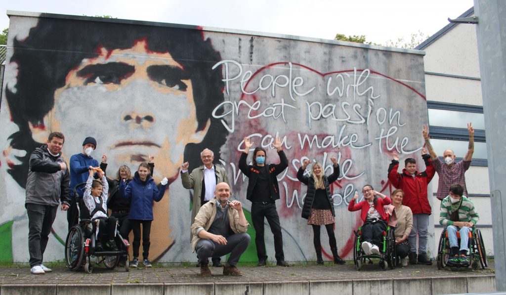 Neue Graffitiwände sorgen bei der Concordia für Begeisterung  (Foto: Edda Rössler)
