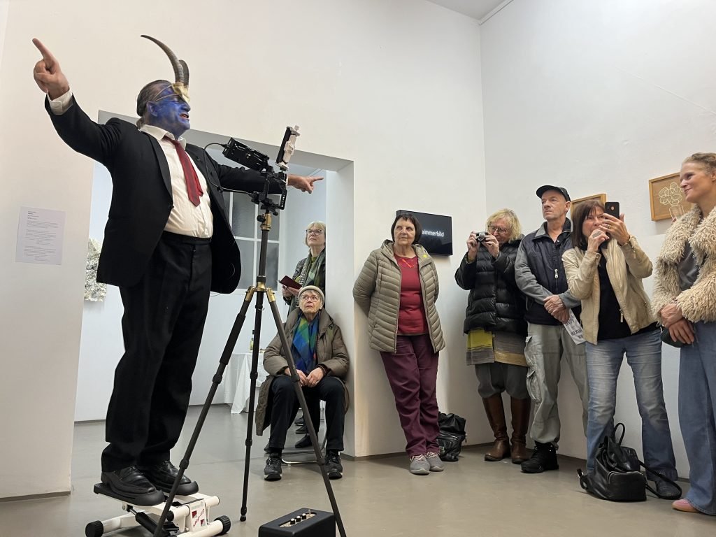 Live-Perfomance von Jürgen Fritz Foto: Der Mixer e.V.